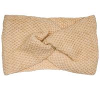 styleBREAKER Womens Waffle Knit Knot Headband,Beige