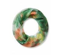styleBREAKER Womens Watercolor Loop Scarf Viscose | 83x48 cm, non-scratch fabric, wraps twice around the neck, flowing color gradients.