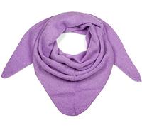 styleBREAKER Womens XXL Knitted Triangle Scarf | Lightly heathered, 188x80 cm for versatile styling as shawl or cape, 80% natural fiber and 20% alpaca.