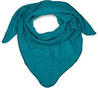 styleBREAKER Womens XXL Knitted Triangle Scarf | Lightly heathered, 188x80 cm for versatile styling as shawl or cape, 80% natural fiber and 20% alpaca.