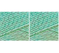 Stylecraft 3306101 Baby Sparkle Spring (6101) Yarn - 100g (Pack of 2)