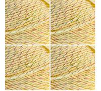 Stylecraft 3306107 Baby Sparkle Lemon (6107) Yarn - 100g (Pack of 4)