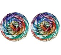 Stylecraft 3376155 Knit Me, Crochet Me Colour Wheel (6155) Yarn - 100g (Pack of 2)