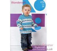 Stylecraft 8752 Wondersoft DK Baby Pattern