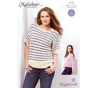 Stylecraft 9141 Knitting Pattern Ladies Sweater and Tee in Malabar Aran