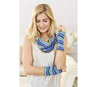 Stylecraft 9148 Crochet Pattern Cowl and Wrist Warmers in Malabar Aran