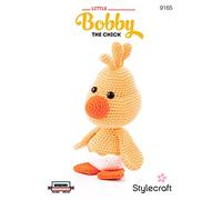 Stylecraft 9165 Crochet Pattern Little Bobby The Chick Toy in Classique Cotton DK