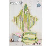 Stylecraft 9274 Crochet Pattern Blankets in Wondersoft DK