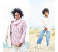 Stylecraft 9816 Adult Sweater Cardigan Chunky Knitting Pattern