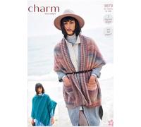 Stylecraft 9879 4ply Adult Poncho Cape Shawl Knitting Pattern