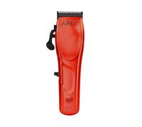 Professional Hair Clippers for Men Stylecraft Apex by Gamma Più, Hair Trimmer with Rotary Motor, 45mm Adjustable Blade Zero Gap, 150 Min Cordless Running Time, 8 Combs, Blade Taper Bracket, Metal Body