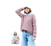 Stylecraft Aran Knitting Pattern - 10091 Ladies Sweater & Cardigan (2 Designs)