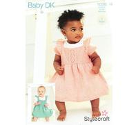 Stylecraft Baby DK Knitting Pattern - 10000 Dresses