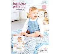 Stylecraft Baby DK Knitting Pattern - 10068 Sweater, Romper & Blanket