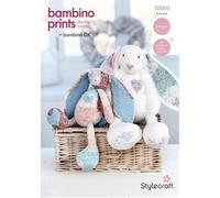 Stylecraft Baby DK Knitting Pattern - 10069 Bunny Toys