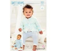 Stylecraft Baby DK Knitting Pattern - 9900 Cardigan & Jacket