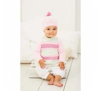 Stylecraft Baby Sweater & Hat Wondersoft Knitting Pattern 9269 DK