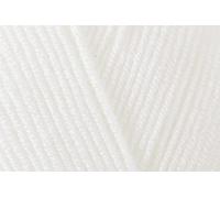 Stylecraft Bambino DK Anti-Pilling Baby Yarn - 100g - Single (1 Ball) - White (7111), Soft 100% Acrylic Baby Crochet Double Knitting Pastel Shades Wool for Garments, Blankets & Toys
