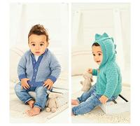 Stylecraft Bambino DK Pattern 9758 - Jacket Pattern for Kids