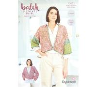 Stylecraft Batik Elements Swirl DK Knitting Pattern - 10053 Ladies Jackets (2 Designs)