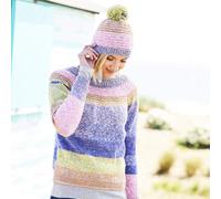 Stylecraft Batik Swirl Double Knitting Pattern 9671 Sweater, Snood and Hat - 81/86-122/127cm, 32/34-48/50in, 3 Designs, Includes Larger Sizes