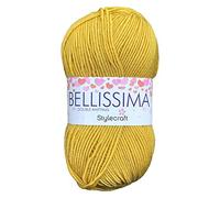 Stylecraft Bellissima DK Double Knitting 100g Balls (Mellow Yellow 3925)