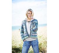 Stylecraft Carnival Tweed Chunky Pattern 9715 - Sweater and Cardigan, 2 Designs, Includes Larger Sizes