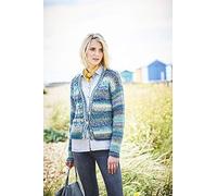 Stylecraft Carnival Tweed Chunky Pattern 9717 - Cardigan and Sweater, 2 Designs, Includes Larger Sizes