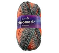 Stylecraft Yarn Chromatic 100g Double Knitting Acrylic & Wool Blend (7305 Midnight Mirage)