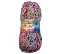 StyleCraft Colour Burst Double Knitting 100g Ball (5356 Rocket)