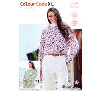 Stylecraft Colour Code XL Super Chunky Knitting Pattern - 10034 Ladies Sweaters