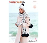 Stylecraft Colour Code XL Super Chunky Knitting Pattern - 10036 Ladies Accessories