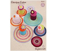 Stylecraft Crochet Storage Pots and Mats in Classique Cotton DK - 8849