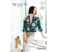 Stylecraft DK Crochet Pattern - 10080 Ladies Cardigans (2 Crochet Designs)
