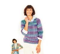 Stylecraft DK Knitting Pattern - 10041 Ladies Sweater & Cardigan