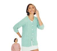 Stylecraft DK Knitting Pattern - 9849 Ladies Cardigan & Sweater