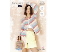 Stylecraft DK Knitting Pattern Pamphlet - 10210 Ladies Cardigans (2 Designs)