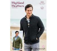Stylecraft Double Knit Knitting Pattern - 9866 Men's Cardigans