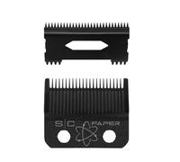 Stylecraft Faper DLC Black Diamond Carbon Blade + Slim Deep Blade for Clippers, Replacement Blade for Clippers, Original Accessory, Compatible with Gamma+ and Stylecraft
