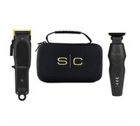 Stylecraft Flex Trimmer and Rebel Clipper Super Set with Tight Guards, Accessories and Travel Case
