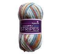 Stylecraft 'for The Love of Stripes' Chunky 100g Yarn (1963 Pina Colado)