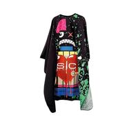 StyleCraft Waterproof Barber/Stylist Cape - Radioactive Black