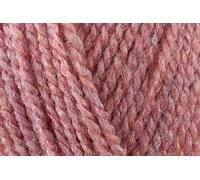 Stylecraft Highland Heathers DK Tweed-Effect Crochet Yarn, 100% Acrylic Double Knitting Wool for Garments Accessories, Cabling Lace work - 100g Balls - Wild Salmon (3745) - Pack of 10