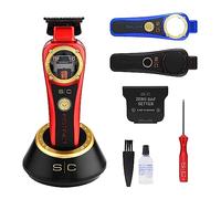 Stylecraft Instinct by Gamma Più Professional Men's Hair Trimmer with Vector Motor with Dynamic Torque Control, 180 Min Autonomy Without Cable, Adjustable Blade 0 Gap, 3 Cases