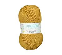 Stylecraft Knitting Yarn/Wool 100g Ball for Knit & Crochet, DK - Mellow Yellow (3942)