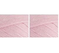 Stylecraft Knitting Yarn/Wool 100g Ball for Knit & Crochet, DK - Powder Pink (1843) (Pack of 2)