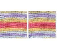 Stylecraft Merry-Go-Round Chunky Knitting Yarn Self Patterning for Knitting and Crochet (3154 Pastel Rainbow) (Pack of 2)