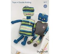 Stylecraft Robot Toys Special & Merry Go Round Knitting Pattern 9277 DK