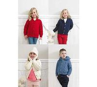 Stylecraft Special Aran Jacket, Cap & Mittens Knitting Pattern 4174