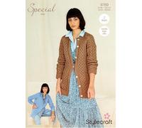 Stylecraft Special Aran Knitting Pattern - 9769 Ladies Cardigans (2 Designs)